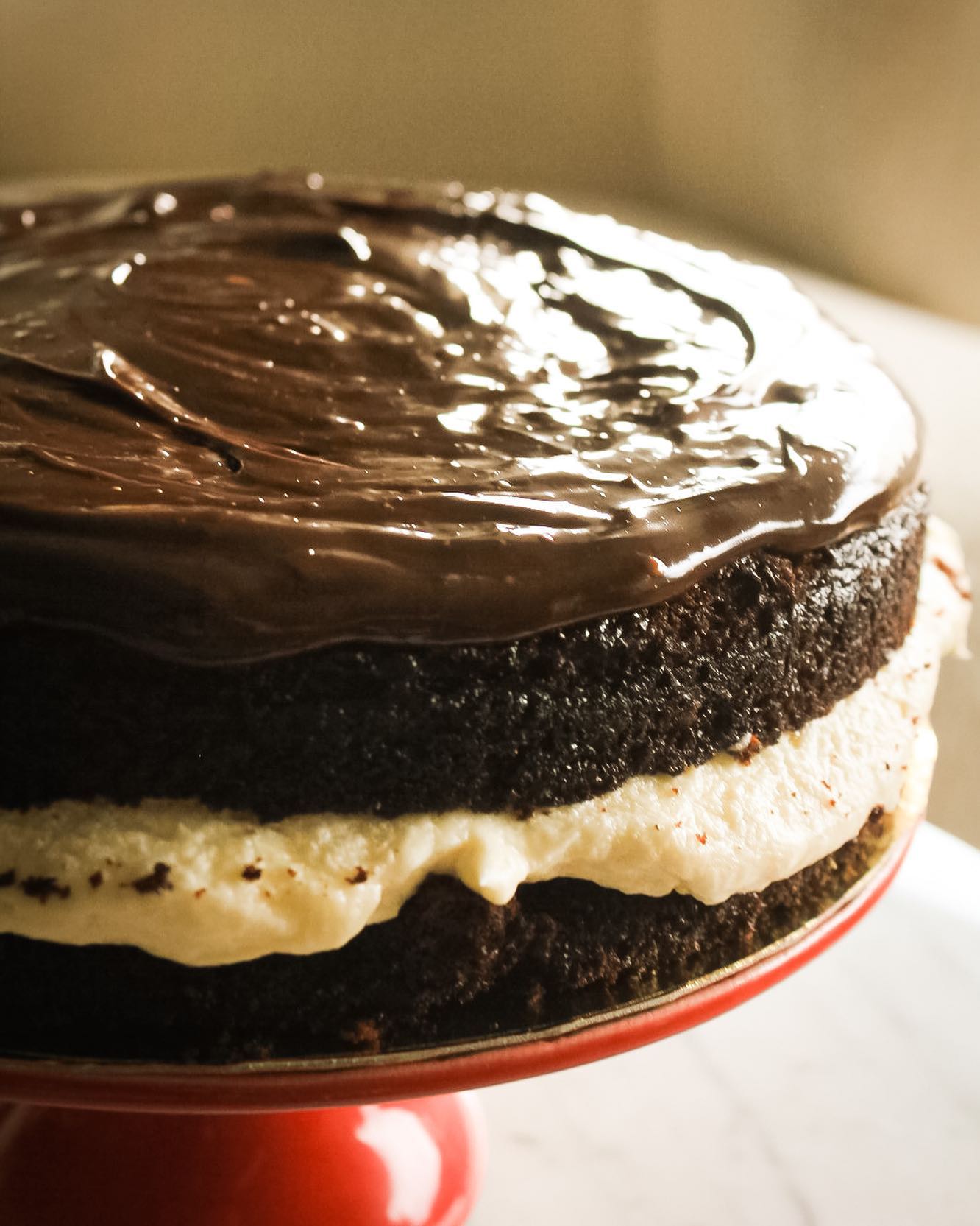Chocolate Ding Dong cake.