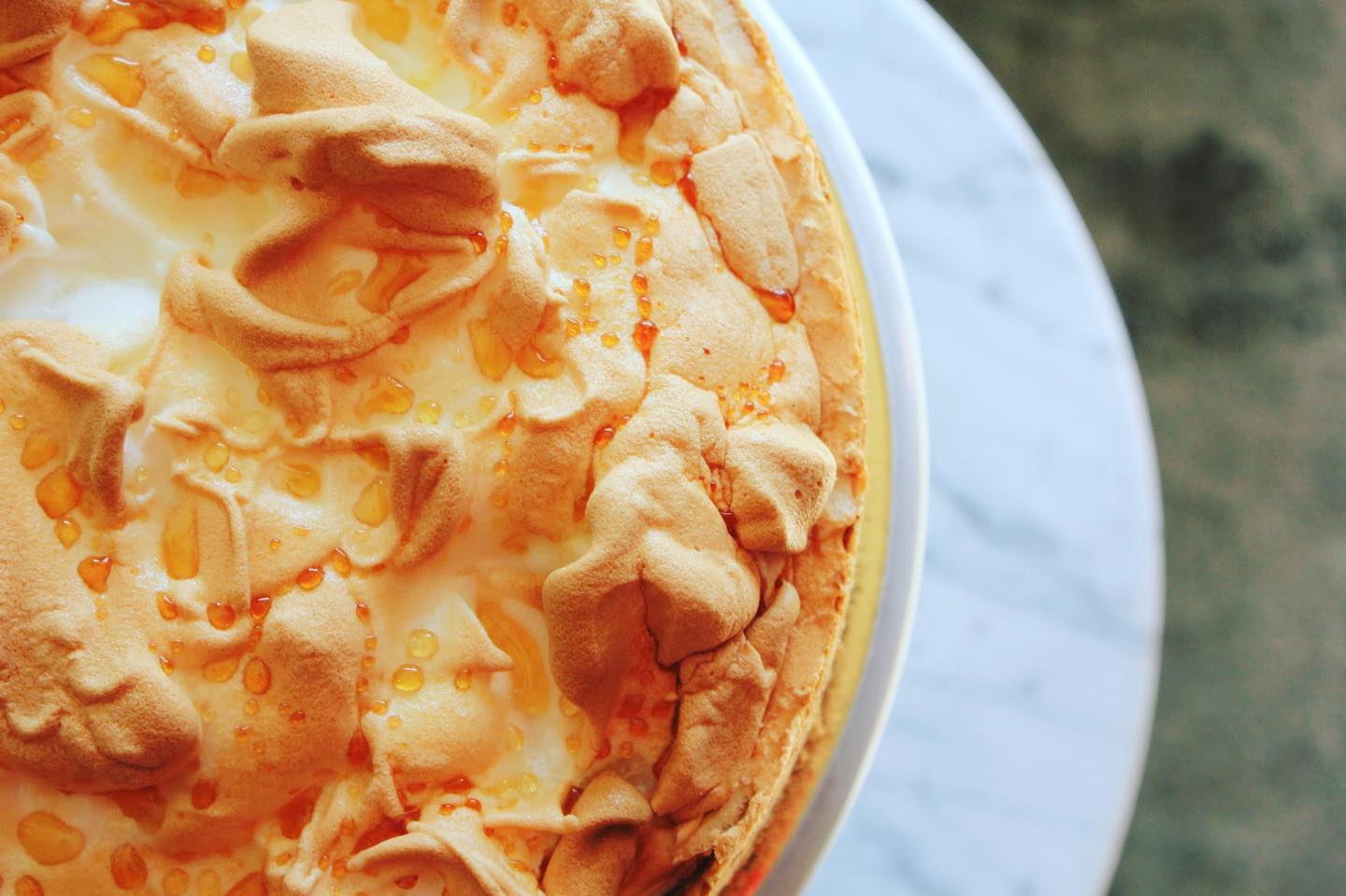 Lemon meringue pie.